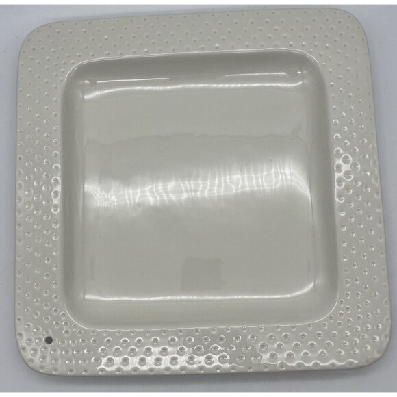 Nora Fleming Other - Nora Fleming White Swiss Dot K3 12 X 12 Retired Square Dish, Platter, Plate ￼
